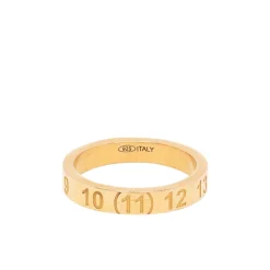 Anello a Fascia con Motivo Numeri