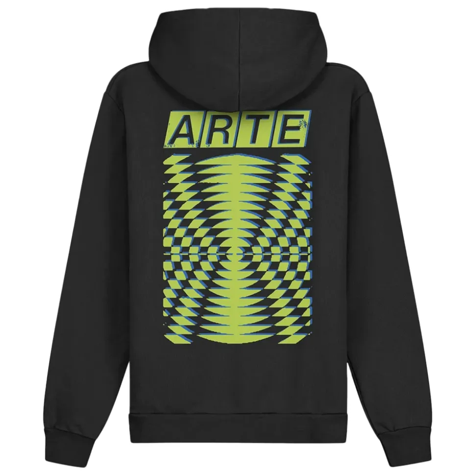 Back Abstract Hoodie