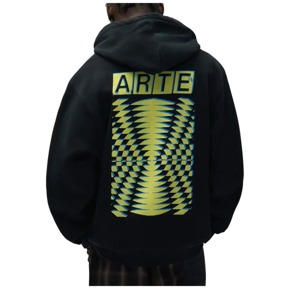 Back Abstract Hoodie