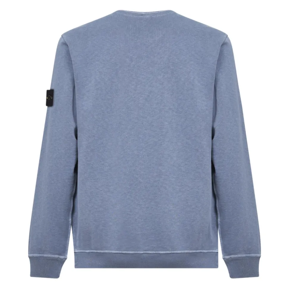 Badge Ribbed Sweatshirt