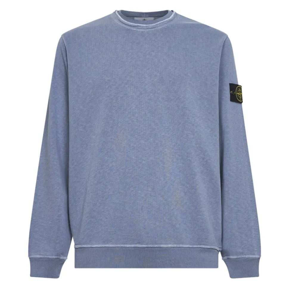Badge Ribbed Sweatshirt