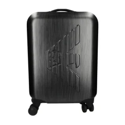 Bagaglio a mano in ABS con aquila in rilievo oversize 56 cm
