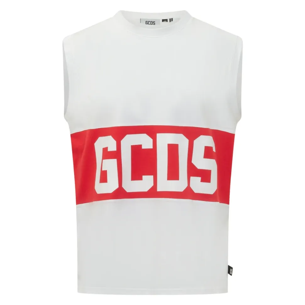 Band Logo Sleeveless T-shirt