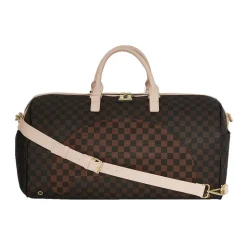 Bandolero Nouveau Borsone Marrone Check