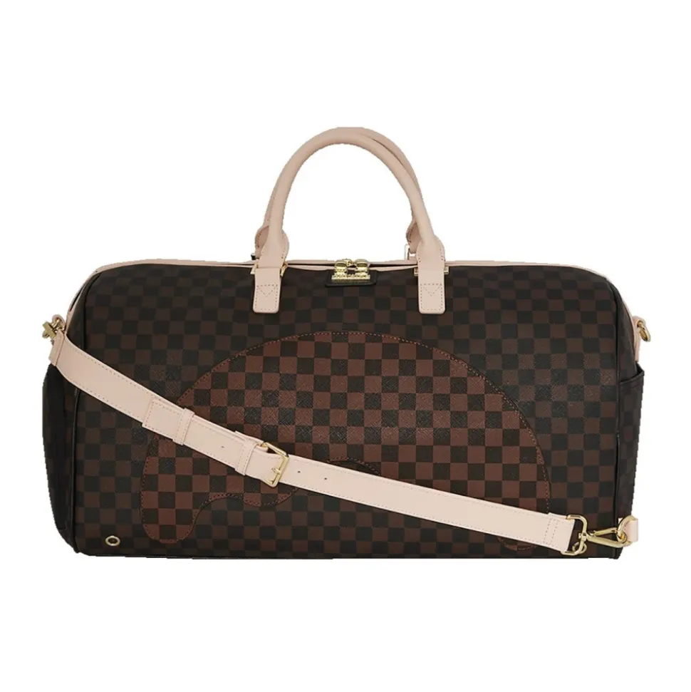 Bandolero Nouveau Borsone Marrone Check