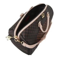 Bandolero Nouveau Borsone Marrone Check