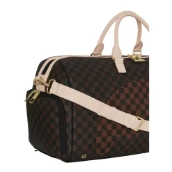 Bandolero Nouveau Borsone Marrone Check