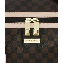 Bandolero Nouveau Borsone Marrone Check