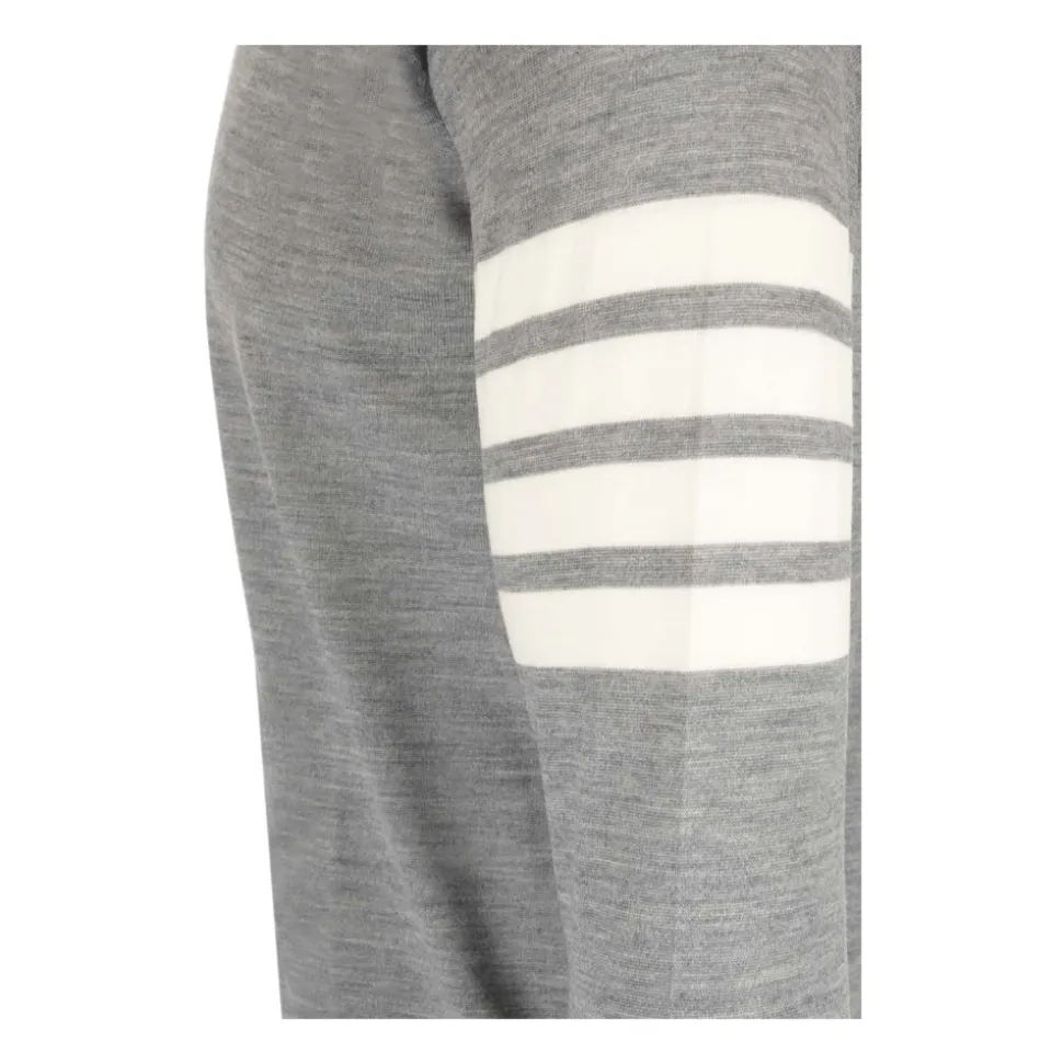 4-bar' merino wool sweater