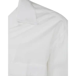 B Curved Logo Bowling Shirt