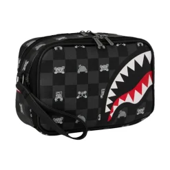 Beauty Case a Scacchi con Personaggio Spuntato