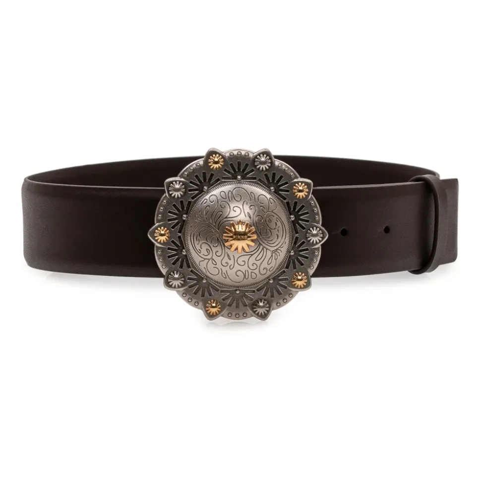 Belt H4 Round Buckle High