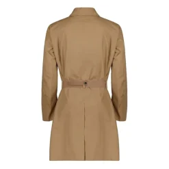 Belted Single-Breasted Coat
