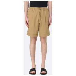 Bermuda Cammello con Cintura Elastica