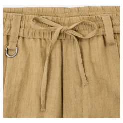 Bermuda Cammello con Cintura Elastica