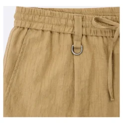 Bermuda Cammello con Cintura Elastica