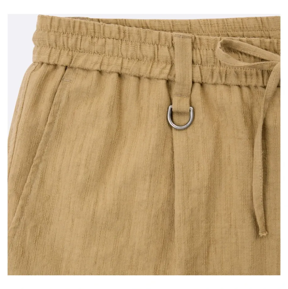 Bermuda Cammello con Cintura Elastica