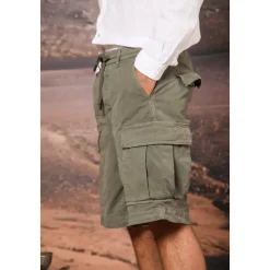 Bermuda Cargo Verde Militare