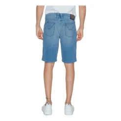 Bermuda Jeans Blu Chiaro