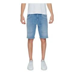 Bermuda Jeans Blu Chiaro