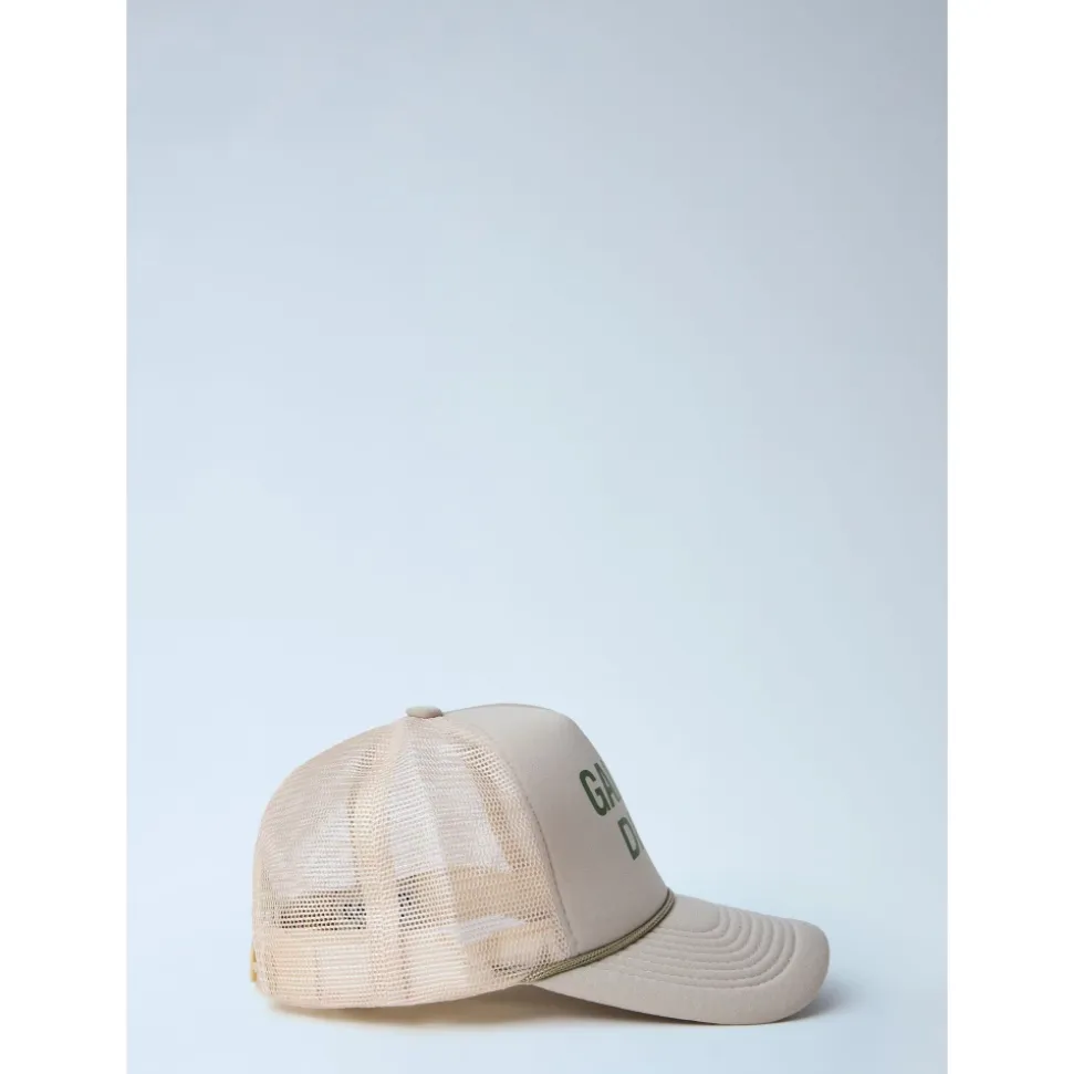 Berretto con Logo e Retro in Mesh
