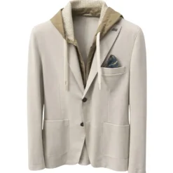 Blazer con cappuccio