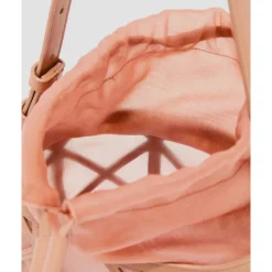 Borsa a secchiello stile gabbia