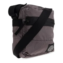 Borsa a tracolla con patch logo
