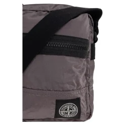 Borsa a tracolla con patch logo