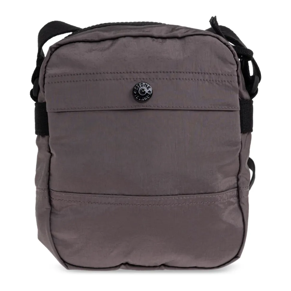Borsa a tracolla con patch logo