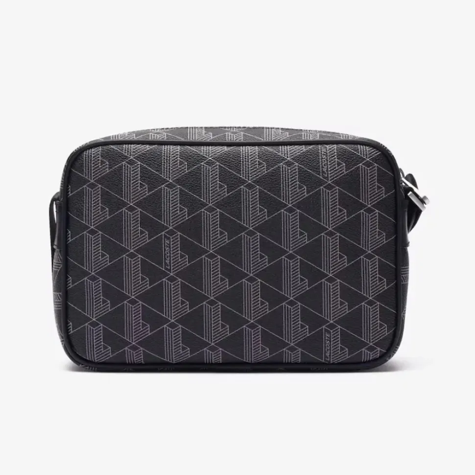Borsa a tracolla con texture granulosa