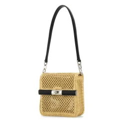 Borsa a Tracolla in Raffia
