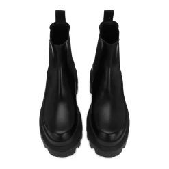 Botas Chelsea de Piel de Becerro Cepillada