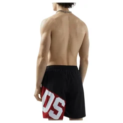 Boxer Neri con Logo e Tasche