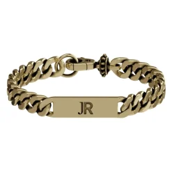 Bracciale a catena con placca JR