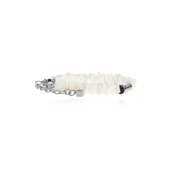 Bracciale con logo inciso