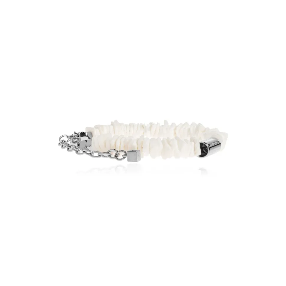 Bracciale con logo inciso