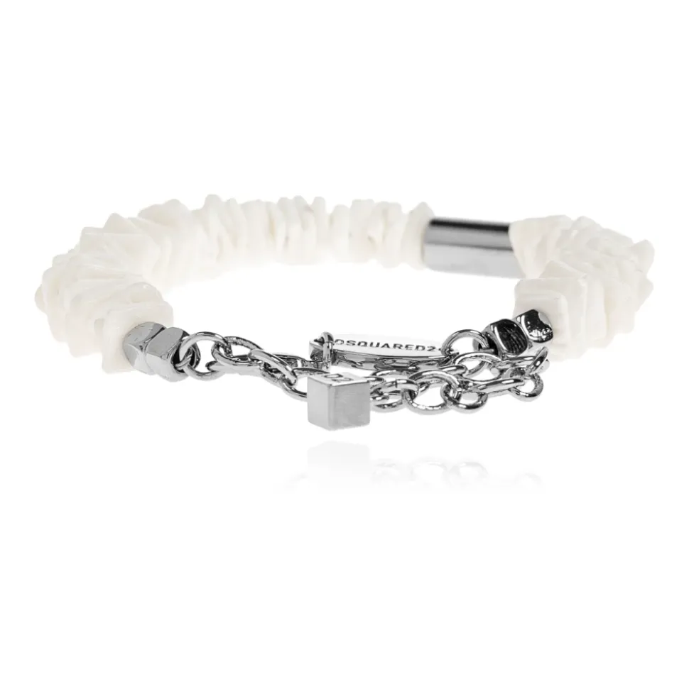 Bracciale con logo inciso