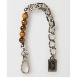 Bracciale Uomo in Argento con Perline