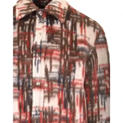 Brushed alpaca overshirt