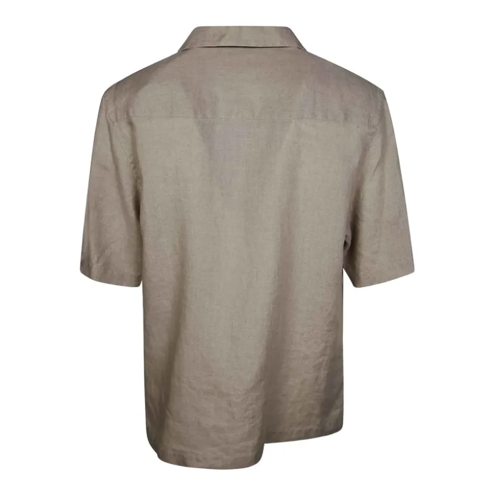 Camicia a maniche corte con taschino