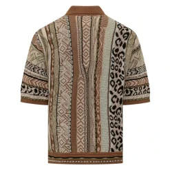 Camicia a Maniche Corte in Maglia