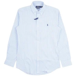 Camicia a Maniche Lunghe a Righe