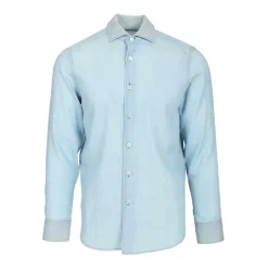 Camicia a maniche lunghe in cotone