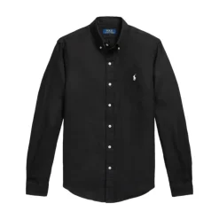 Camicia a maniche lunghe in lino
