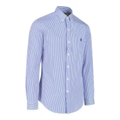 Camicia a Righe con Logo