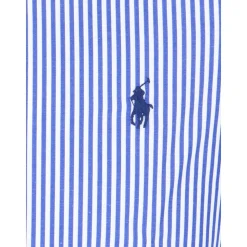 Camicia a Righe con Logo