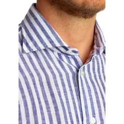 Camicia a Righe in Lino