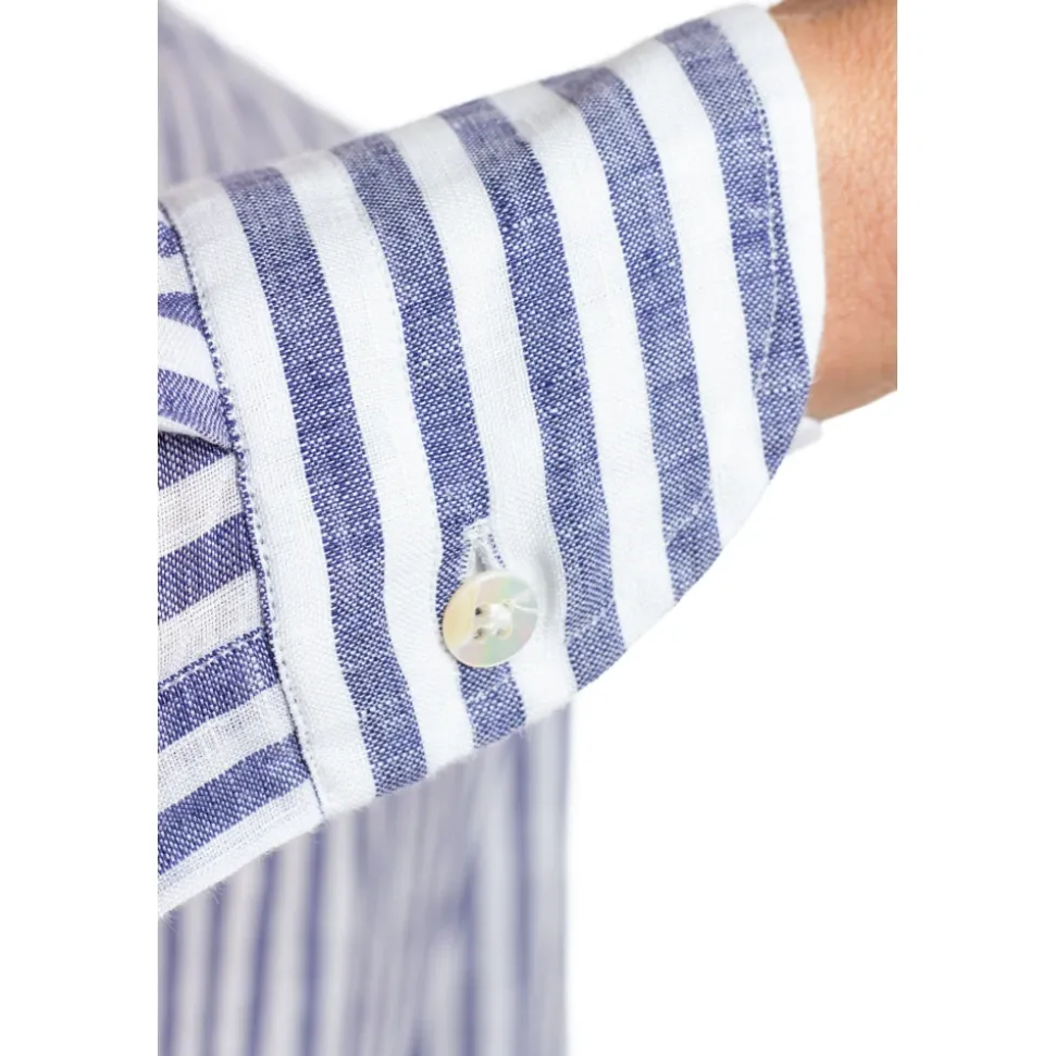 Camicia a Righe in Lino