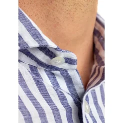 Camicia a Righe in Lino